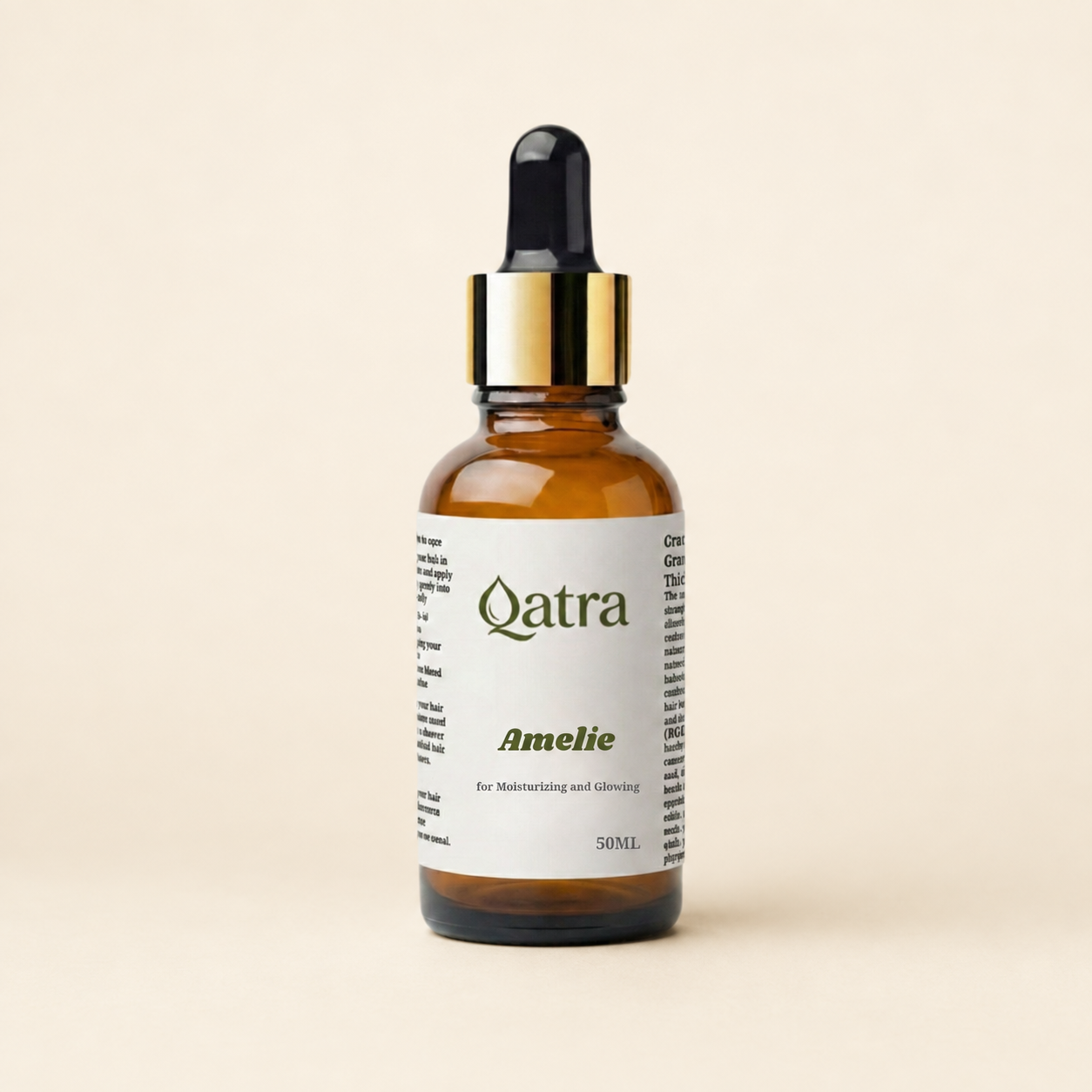 زيت قطرة Amelie لترطيب الشعر وإشراقه – 50 مل